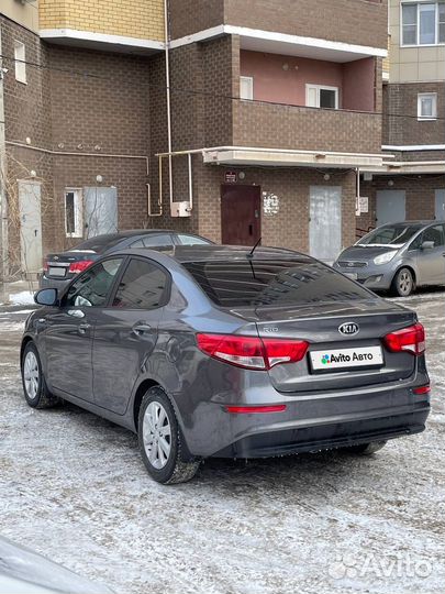 Kia Rio 1.6 AT, 2016, 110 000 км