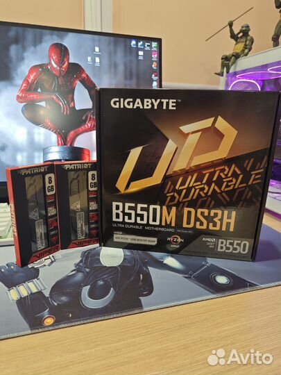 Материнская плата Gigabyte B550M DS3H