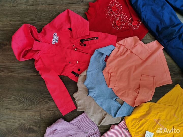 Вещи пакетом для девочки до 110см