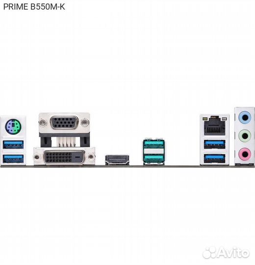Материнская плата Asus prime B550M-K mATX AMD AM4