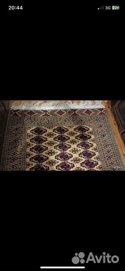 Туркменский ручной ковер