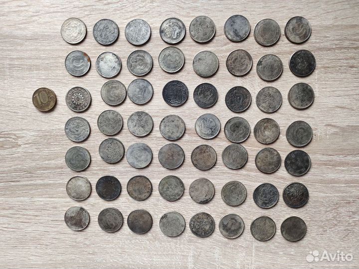 Копии иностранных редких монет