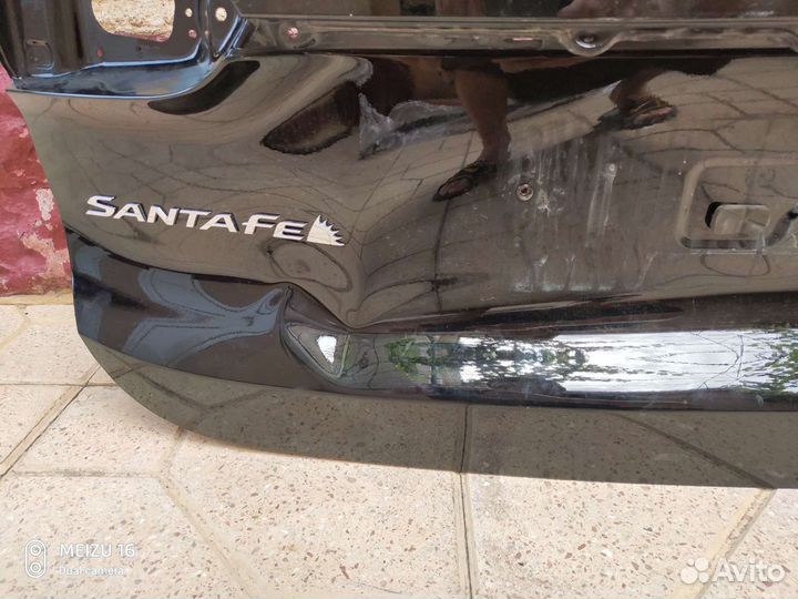Дверь багажника Hyundai Santa Fe 2020г