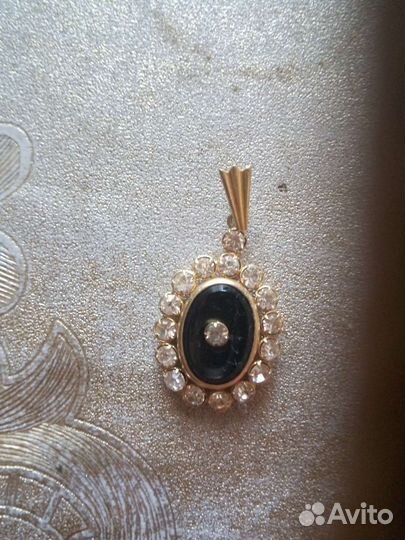 Подвеска серебро СССР