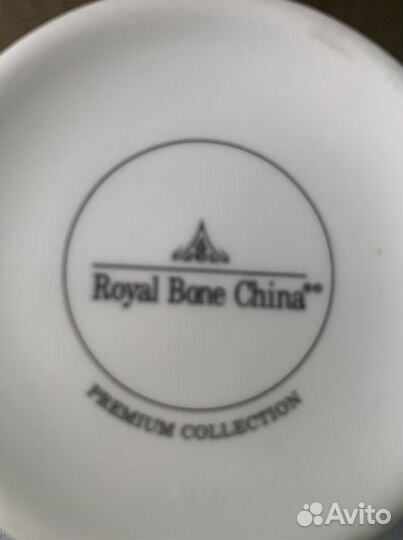 Royal Bone China Джардино чайные пары на 6 персон
