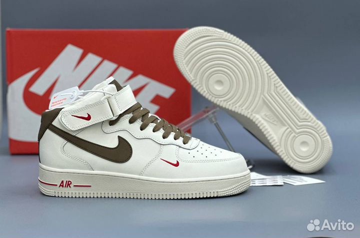 Кроссовки зимние nike air force 1
