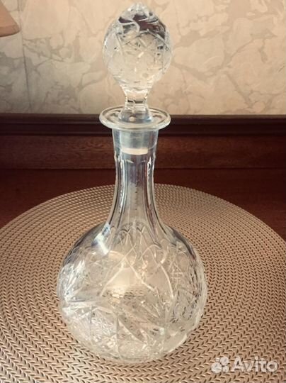 Графин хрустальный