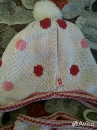 Зимняя шапка и шарф Tutu