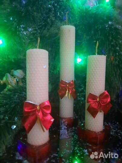 Свечи восковые
