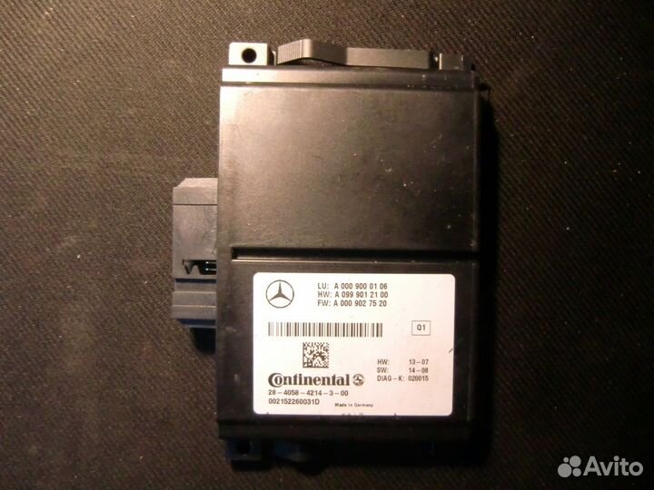 Блок круизконтроля Mercedes