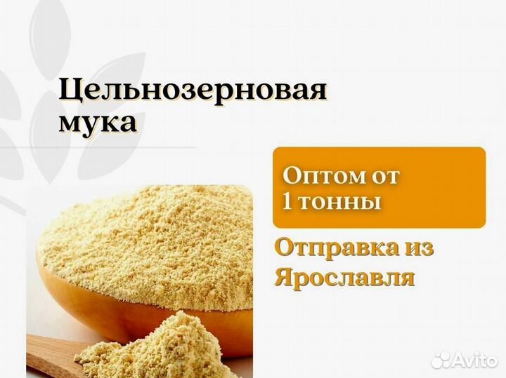 Цельнозерновая мука (кг)