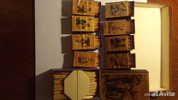 Набор спичек, 150 лет Бородинскому сражению