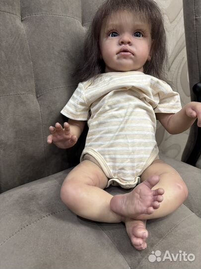 Кукла реборн шанталь