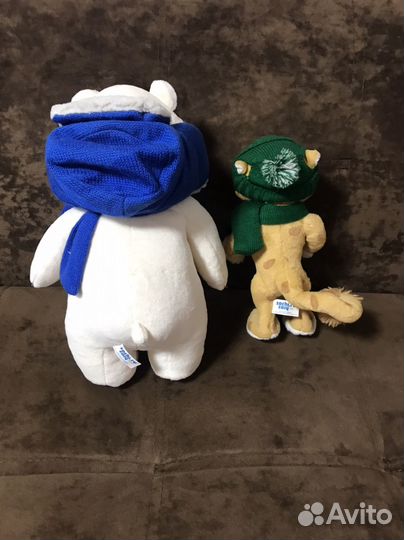 Олимпийский мишка и Леопард