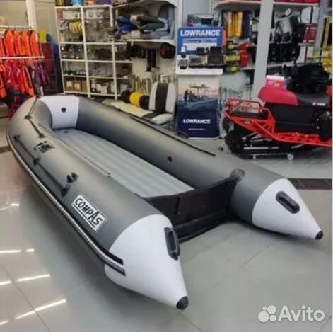 Лодка с надувным дном Компас 350S нднд