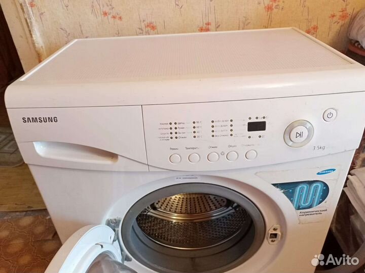 Узкая стиральная машина samsung бу 3,5кг
