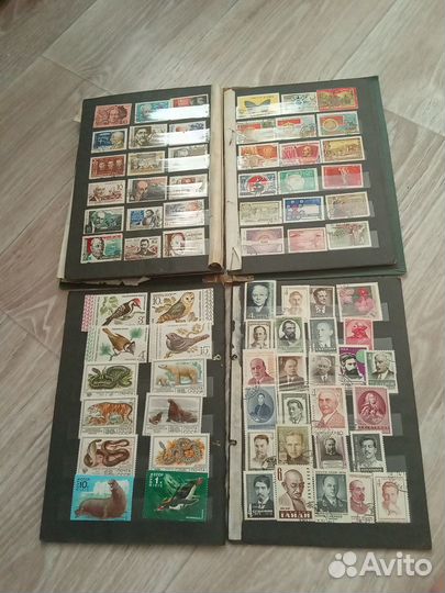 Почтовые марки разной тематики