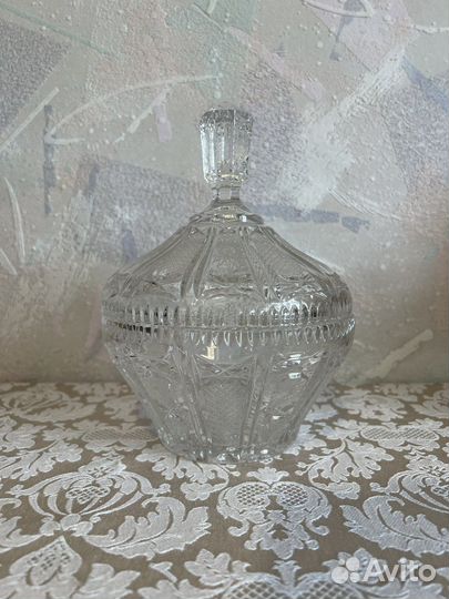 Хрустальная ваза Чехия