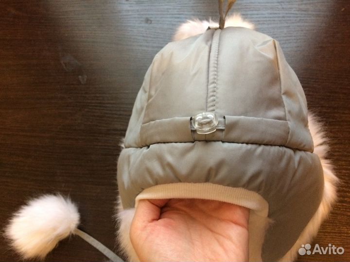 Шапка-ушанка для девочки