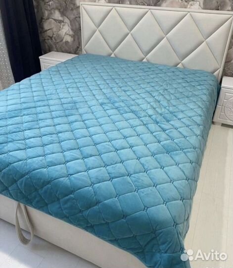 Шикарное покрывало велюр- хлопок