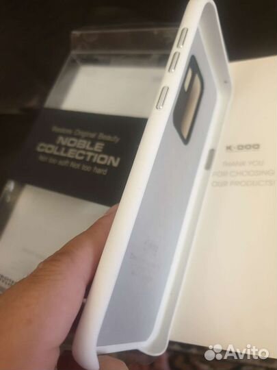 Чехол бампер белый самсунг S9 pluse