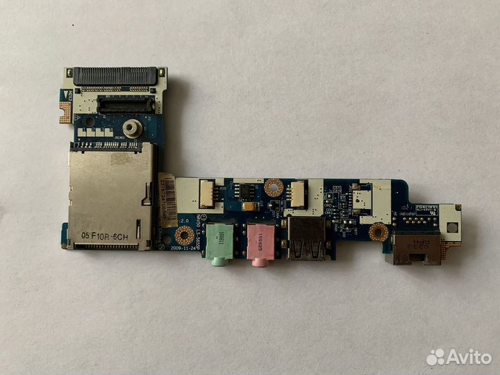 Плата с USB + audio LS-5655P