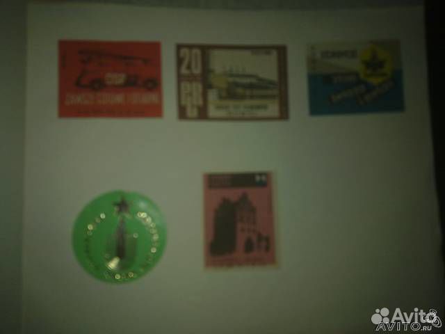 Спички этикетки СССР