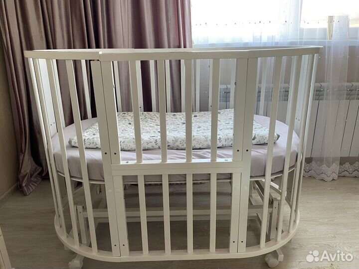 Кровать с 2 матрасами