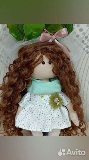 Текстильная кукла 25 см