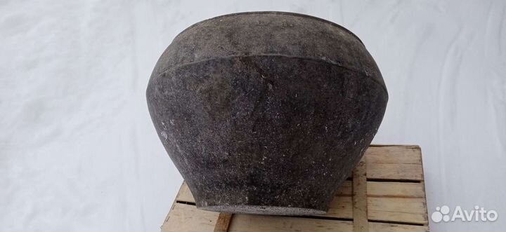 Ваза чугунок вазон