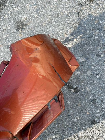 Передний бампер верхняя часть Haval Dargo 1