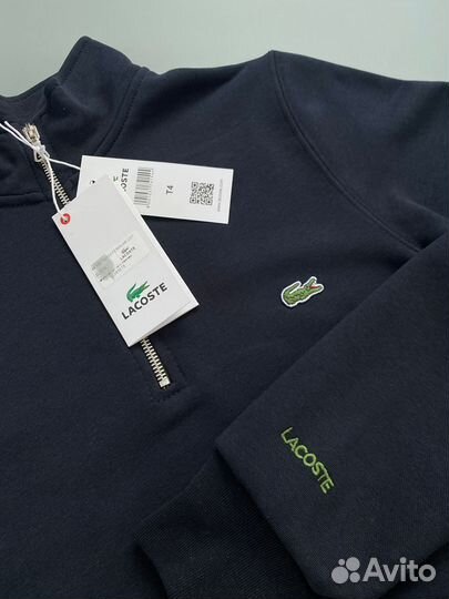 Свитшот lacoste полузамок