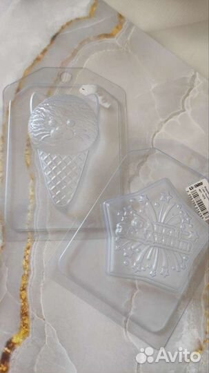 Пластиковые формы для мыла/шоколада