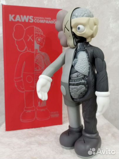 Kaws anatomy 38cm цвет серый