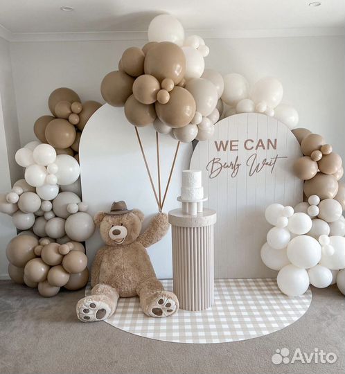 Фотозона из шаров/ фотозона из цветов