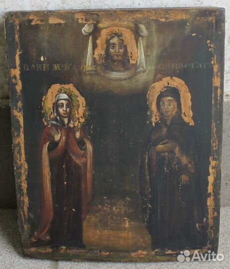 Икона Святые Параскева и Анастасия