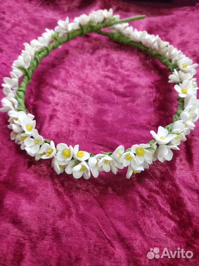 Ободок венок сирень