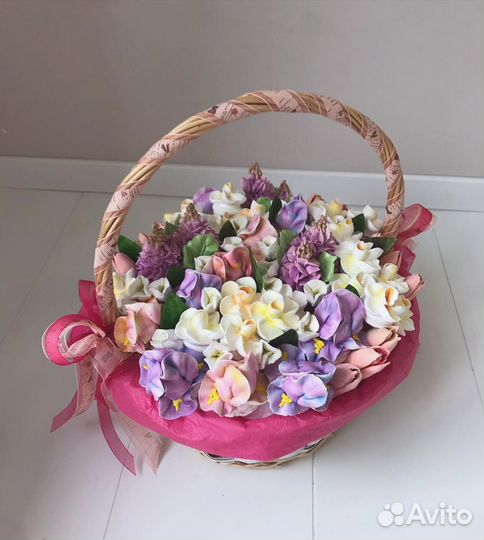 Зефир, зефирные букеты