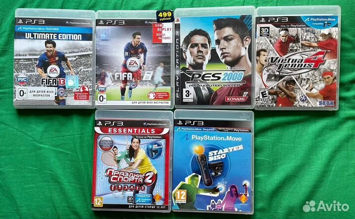 Диски PS3 (12 штук)