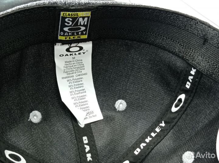 Бейсболка Oakley серая