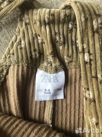 Zara kids 104 одежда для девочки
