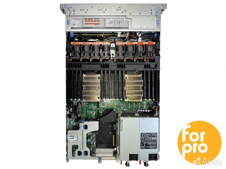 Сервер dell R640 8SFF 2x4110Sil 256GB, H330