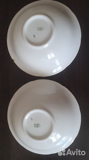 Две глубокие тарелки зик Конаково 60г