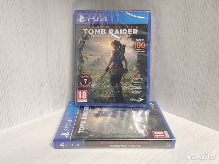 Shadow of Tomb Raider: Definitive Edition (диск)
