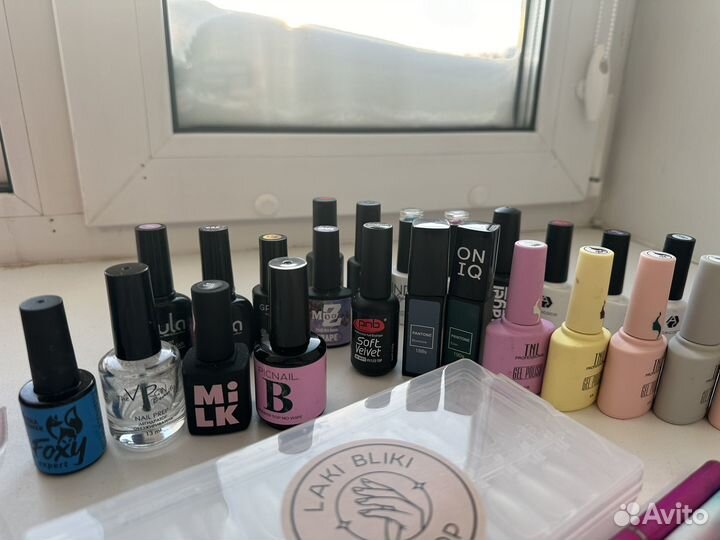 Полный набор материалов для маникюра