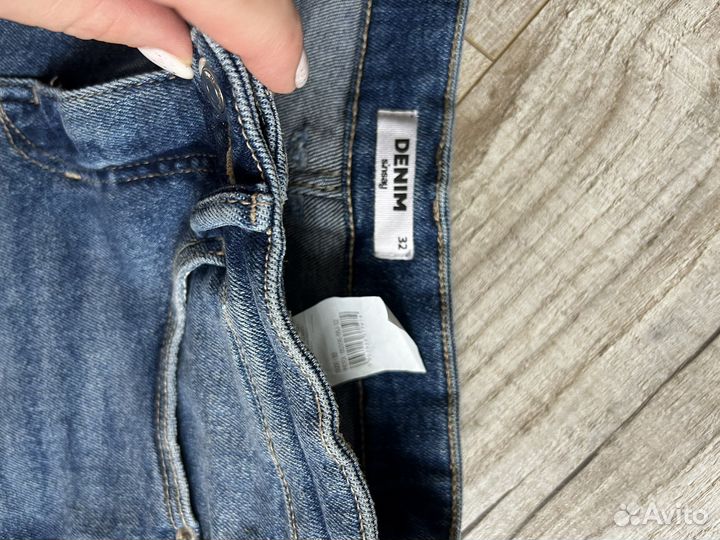 Шорты джинсовые стрейч новые размер 32