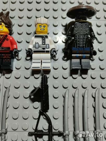 Lego Ninjago movie минифигурки