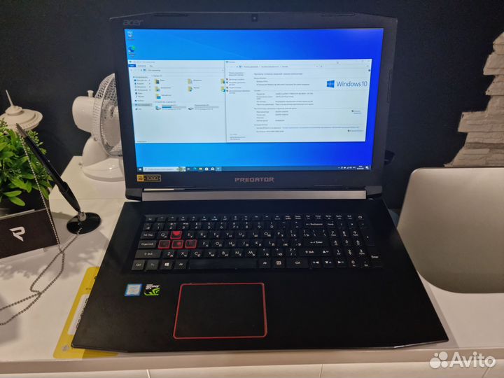 Игровой ноутбук acer predator helios 300
