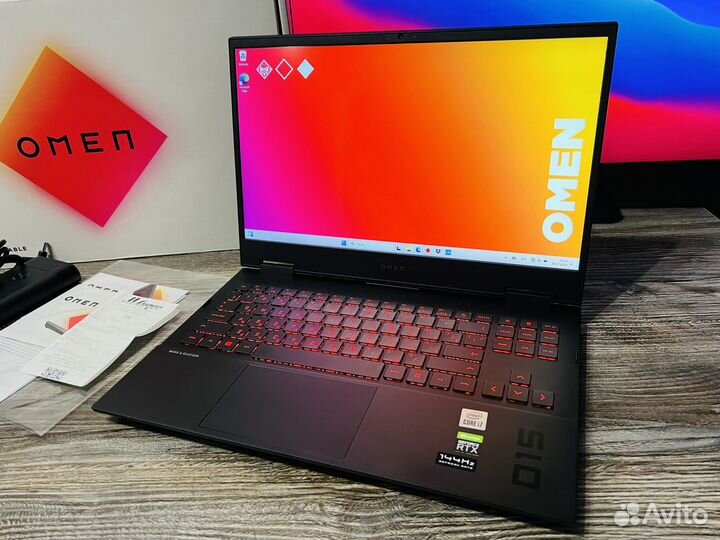 Игровой HP Omen RTX 3060 6GB / 16Gb/1Tb SSD 144Hz