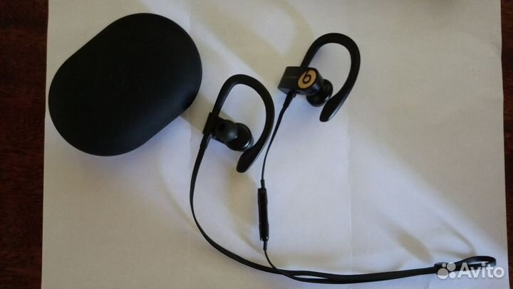 Наушники powerbeats 3 wireless (черное золото)